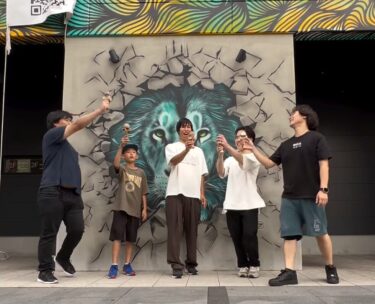 Hepimiz aslanların önünde senkronize olduk ✨ Herkese teşekkürler 😊 [Hokuryu Kendama Kulübü]