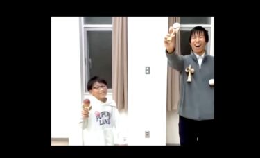 @harunao820 とジャグけんシンクロ！北竜けん玉クラブからジャグけんができる子が出るとは。めちゃくちゃ練習してるのが伝わってくる。またやりましょう 🔥【北竜けん玉クラブ】