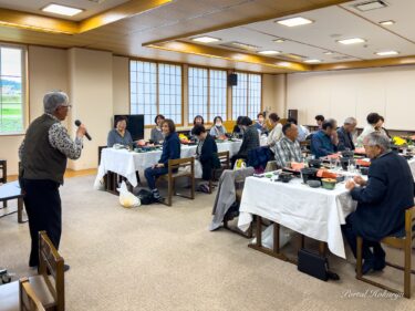 北竜町ボランティア団体「笑顔の会」交流会 2024 開催！寺内が今年の北竜町を動画で紹介！