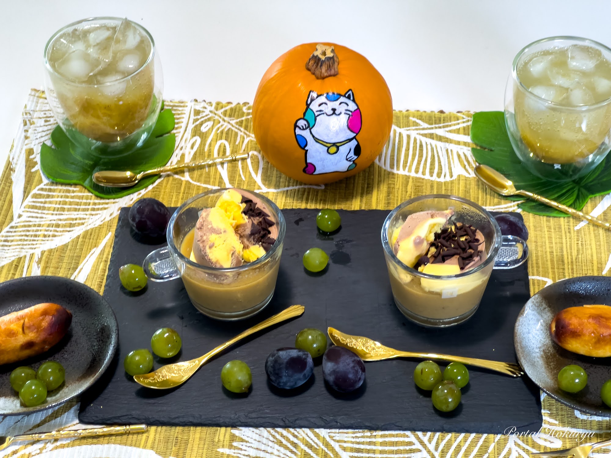 中島家ナチュラルガーデン・庭木の葡萄を味わう！