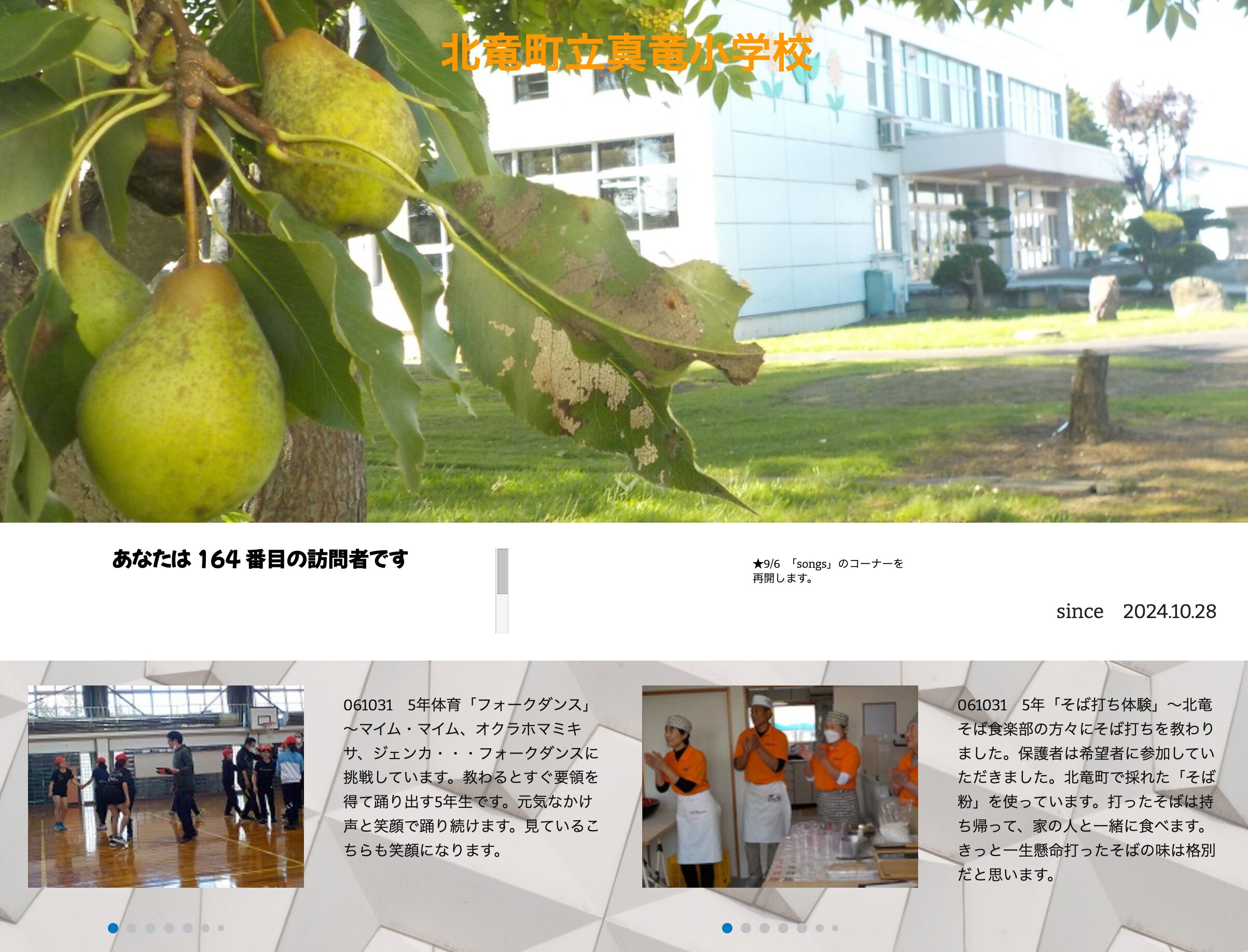 10月31日（木）5年体育「フォークダンス」～マイム・マイム、オクラホマミキサ、ジェンカ・・・フォークダンスに挑戦しています【真竜小学校】