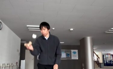 けん玉クリスマス 2024 day10・つばめ返し：つばめ返しといえばテニスの王子様のアレですよね。。【北竜けん玉クラブ】