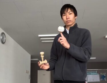 けん玉クリスマス 2024 day11・おみこし【北竜けん玉クラブ】