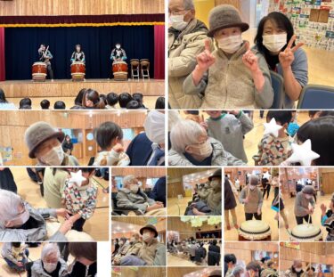 Kami diundang oleh sebuah taman kanak-kanak di kota untuk menghadiri kelas apresiasi dan praktik langsung ``Hokuryu Taiko''. Semua orang sangat senang berinteraksi dengan anak-anak TK yang lucu 😍 [Rumah Grup Aoisui]