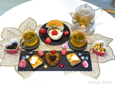 「黒千石きな粉＆米粉の焼きドーナツ」＆「米粉シフォン」でハッピーおやつタイム！