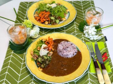 黒米雑穀 ＆ 黒千石キーマカレー