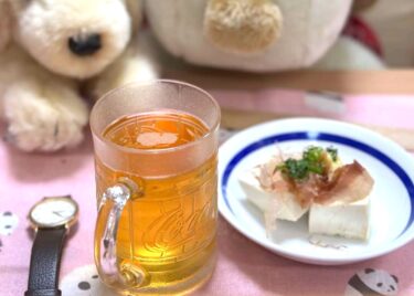 ☀️🌞 9 April (Rabu) Camilan Hami-chan: tahu dingin dan bir [Dapur Seisei]