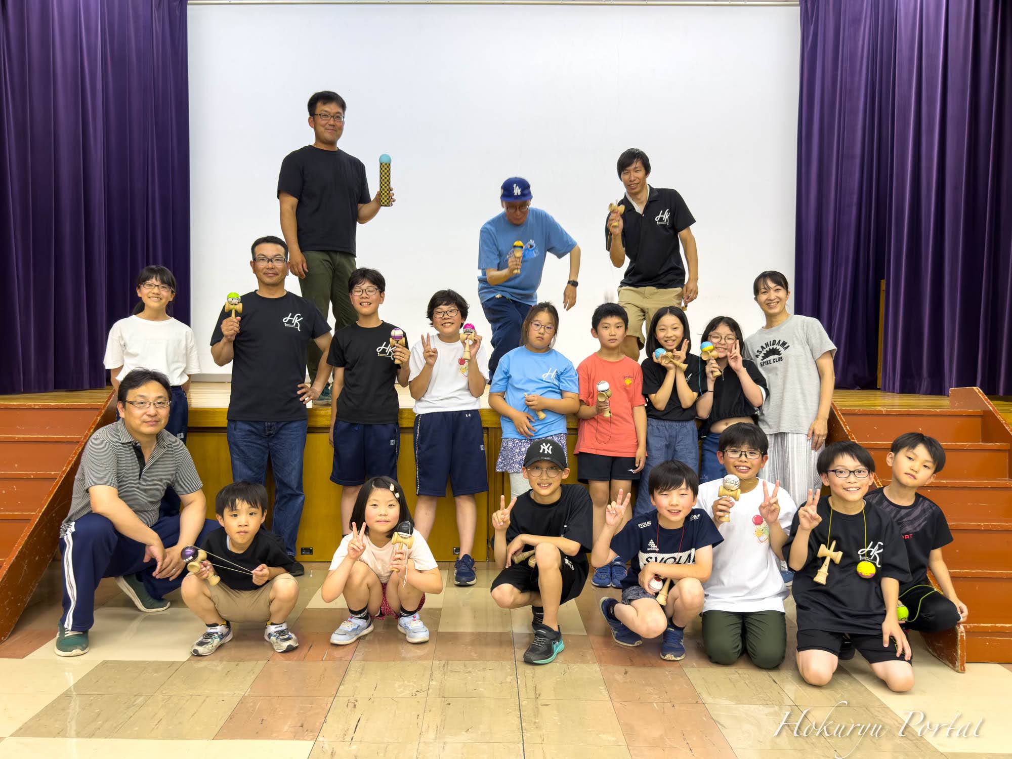 響けけん玉の音、つながる笑顔の輪！世代を超えて楽しんだ、第8回北竜けん玉祭り 2025