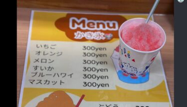 [Duyuru] Rendelenmiş buz servisine başladık🍧. Hava sıcak, neden biraz rendelenmiş buzla serinlemiyorsunuz? [Mutfak Seisei]