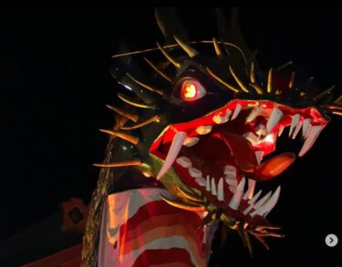 Kostümlü bir Bon Odori dansı ve havai fişek gösterisiydi. Her yıl daha da büyüyor ♪ Çok heyecan verici bir etkinlikti 😊 [Mutfak Haruharu]