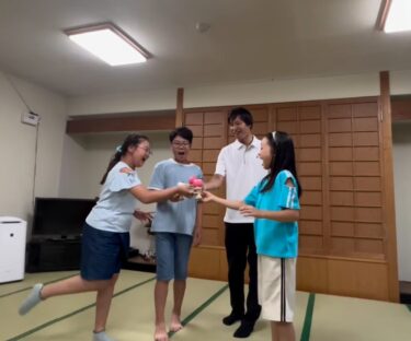 今回撮影したのは野球というトリック。乗り切って成功させてくれました ⚾️【北竜けん玉クラブ】