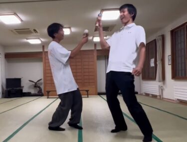 @0720_ichita とマテオシンクロを。いっちゃんがポンポン決める中、自分が決めればという瞬間が何回も。付き合ってくれてありがと🔥【北竜けん玉クラブ】