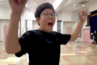 最後の一回で決める。最後の一回ってかなりプレッシャーですよねー。そういう経験って、大事ですよね。アドバンス２級合格おめでとう㊗️【北竜けん玉クラブ】