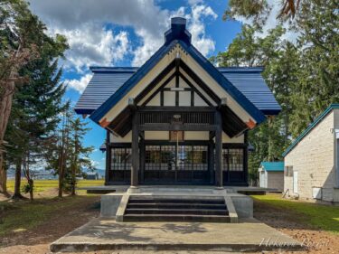 真竜神社本殿、屋根塗り替え成就