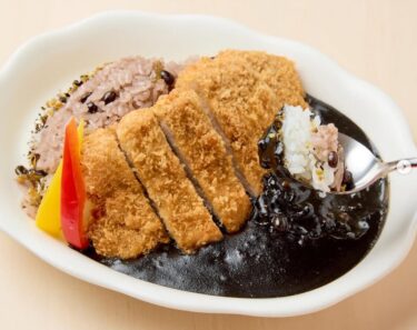 あなたはどっちのカレーにする？🍛 「レストラン風車」の名物カレー！どちらも黒千石大豆を使用した、健康でボリューミーな一皿✨【サンフラワーパーク北竜温泉】