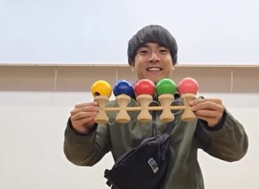 師弟揃って5連大皿成功 @yoshikii_0328 @yuni.ryu.na.ma ありがとうございました【北竜けん玉クラブ】