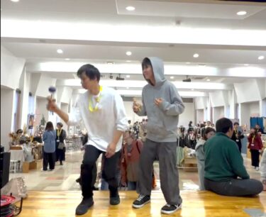 @0720_ichita いっちゃんとけんだ漫才 これ10分くらいやってた🤣【北竜けん玉クラブ】