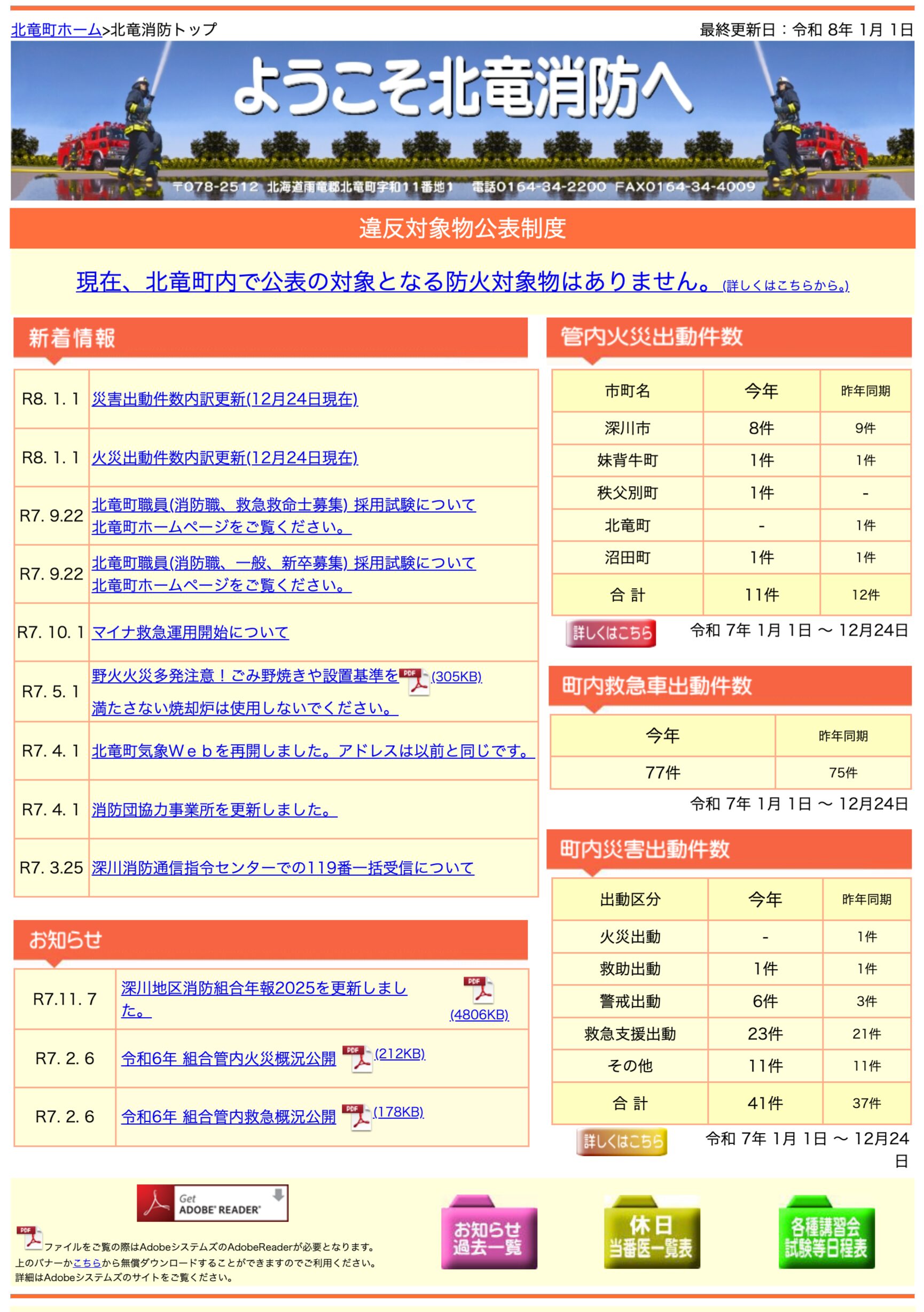 Aralık 2025: Yangın ve afet müdahalelerine ilişkin güncellenmiş bilgiler [Hokuryu İtfaiye Departmanı]