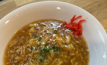 🌻 3月23日（月）本日の日替わりランチ：あんかけチャーハンでした ♪【お食事処向日葵】