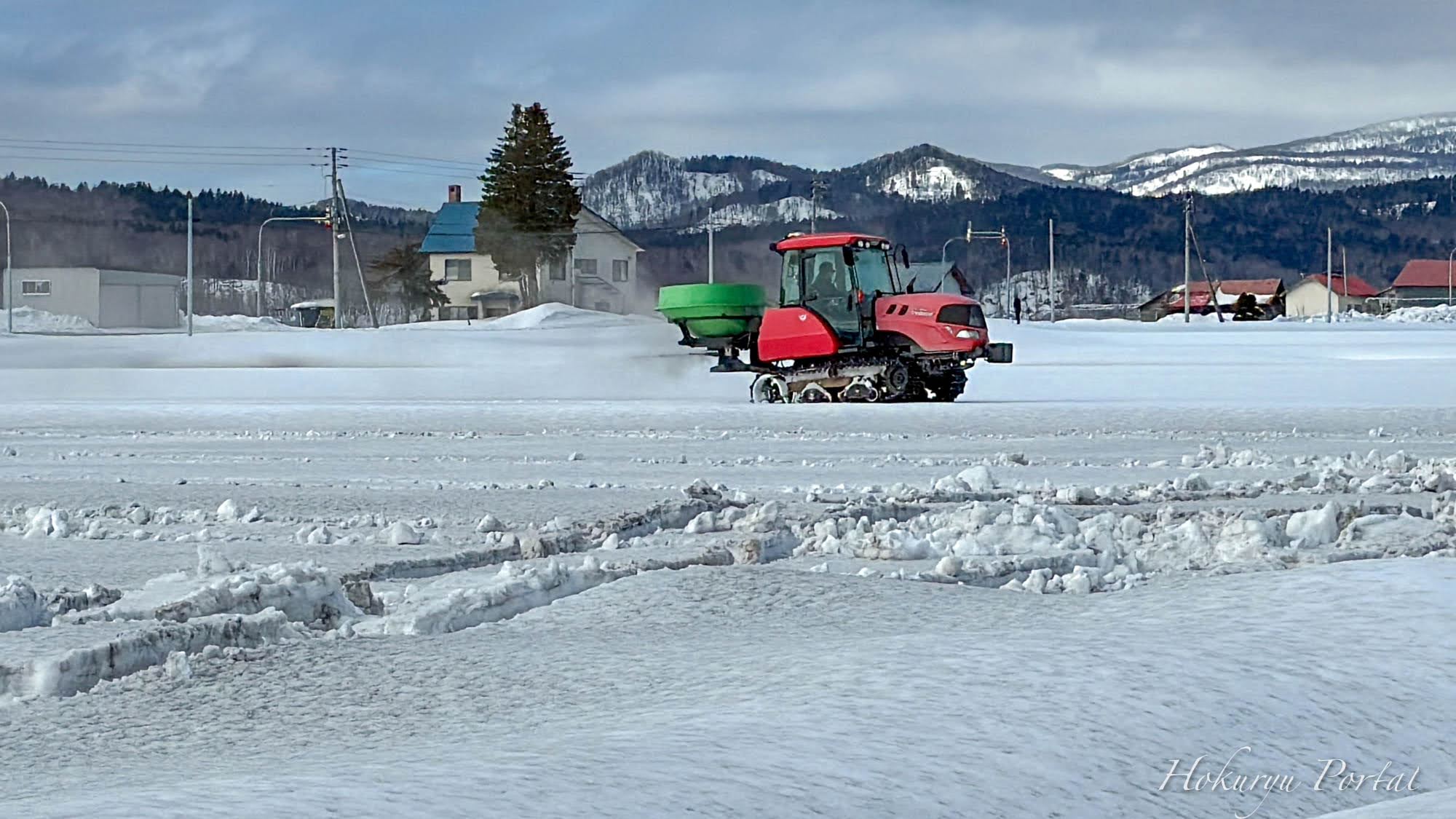 （株）みずほ 密苗の旅 2026 第1便 ｜ ななつぼし栽培記録 始動雪原に描く豊穣への第一筆