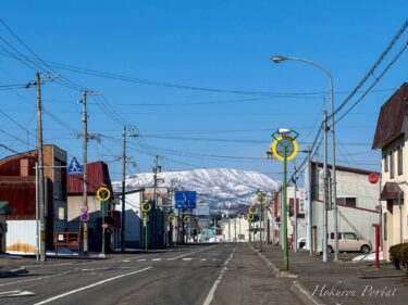 Mount Keidai rises majestically.