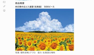 ［日本風景］鮮やかな色彩で夏を彩る。日本風景シリーズから夏柄の新作ジグソーパズルを2026年5月下旬より発売【PR TIMES】【毎日新聞】