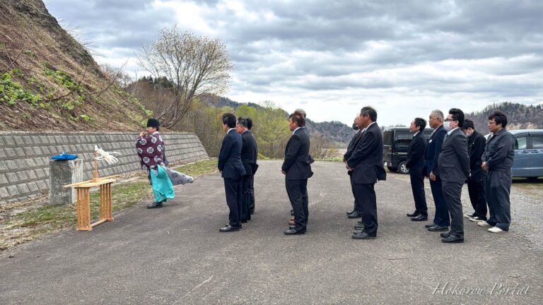 FY2026 Hokuryu Land Improvement District Edaibetsu Dam Water Initiation Ceremony